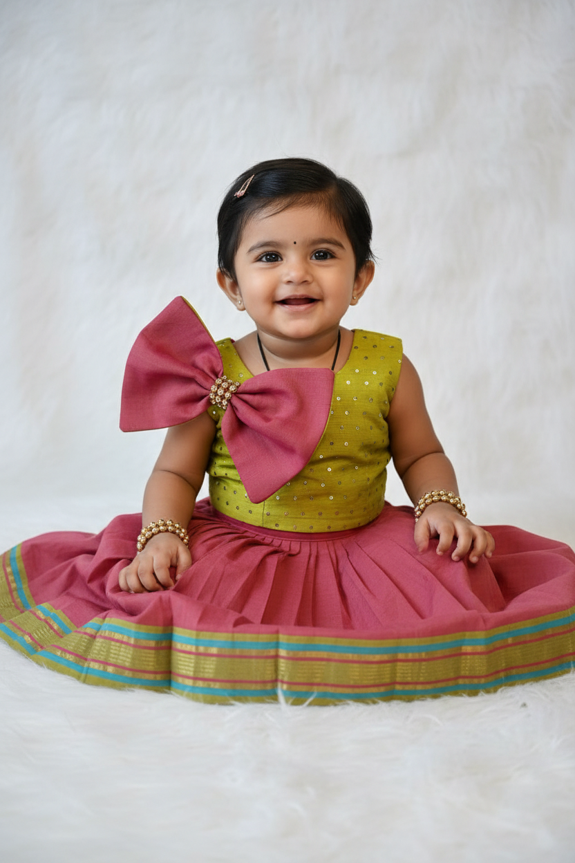 Customized two in one ethnic set