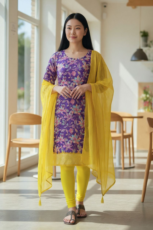 Kalakarini Kurthi with Duppatta set