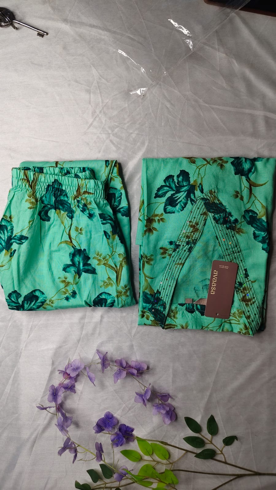 Avaasa - Rayon Office Wear -Floral