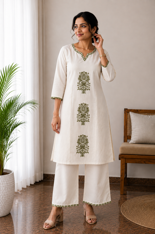 siya- Khadi Co ord set
