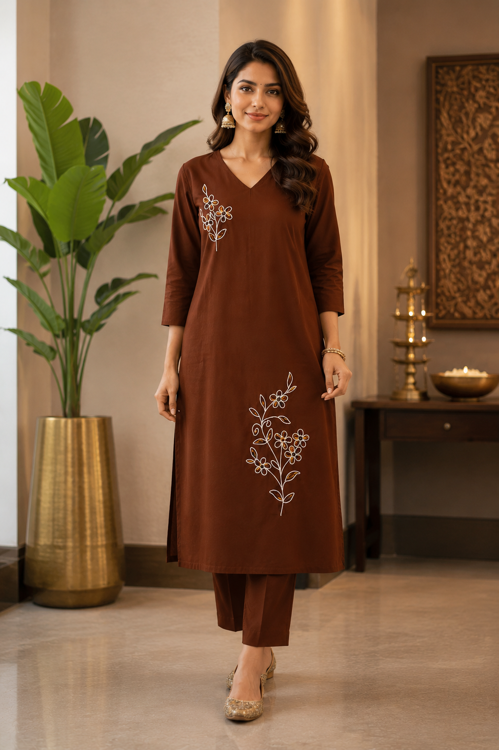 Flowvari- Soft Vertican Co Ord Set