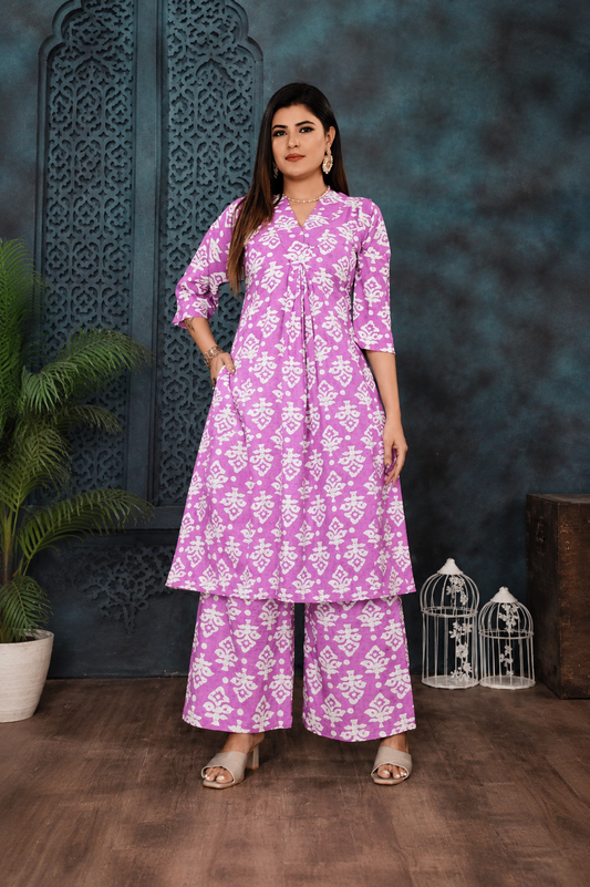 Mithra- Cooton Rayon Front frill