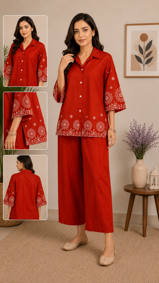 SHALYA- Short  Co Ord Set