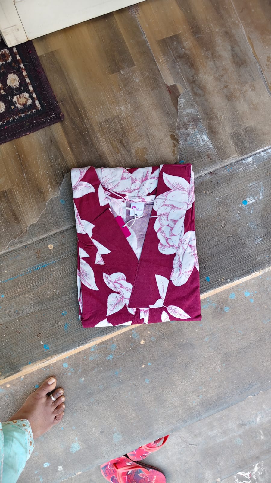 Mithra- Cooton Rayon Front frill