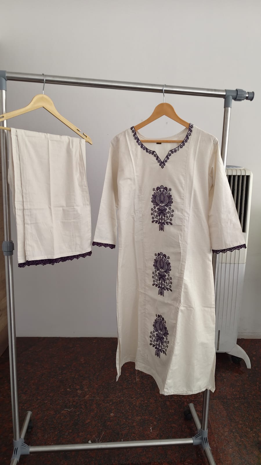 Siya- khadi Co Ord Set